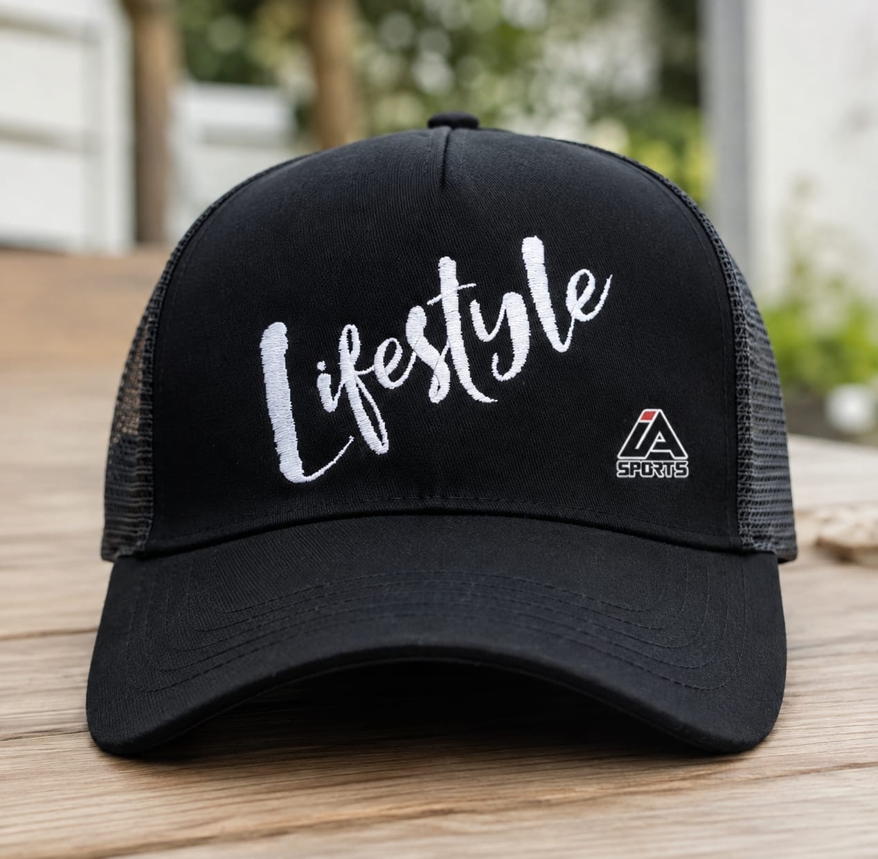Casquette Lifestyle Noir intégral — IA SPORTS