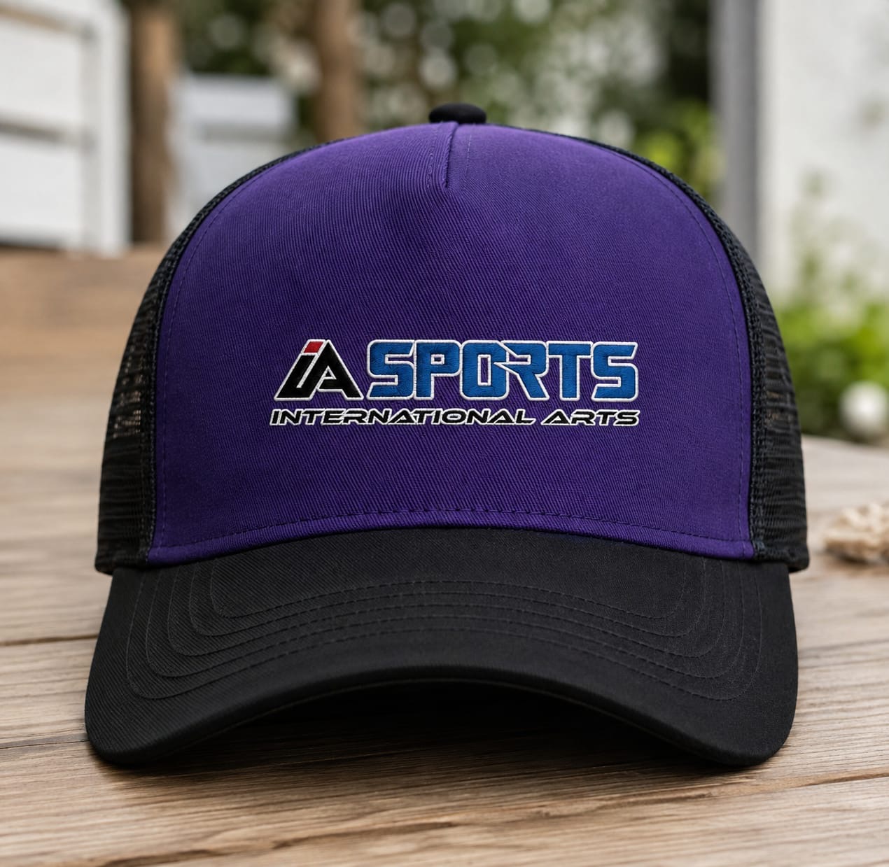 Casquette International Arts Violet / Noir — IA SPORTS