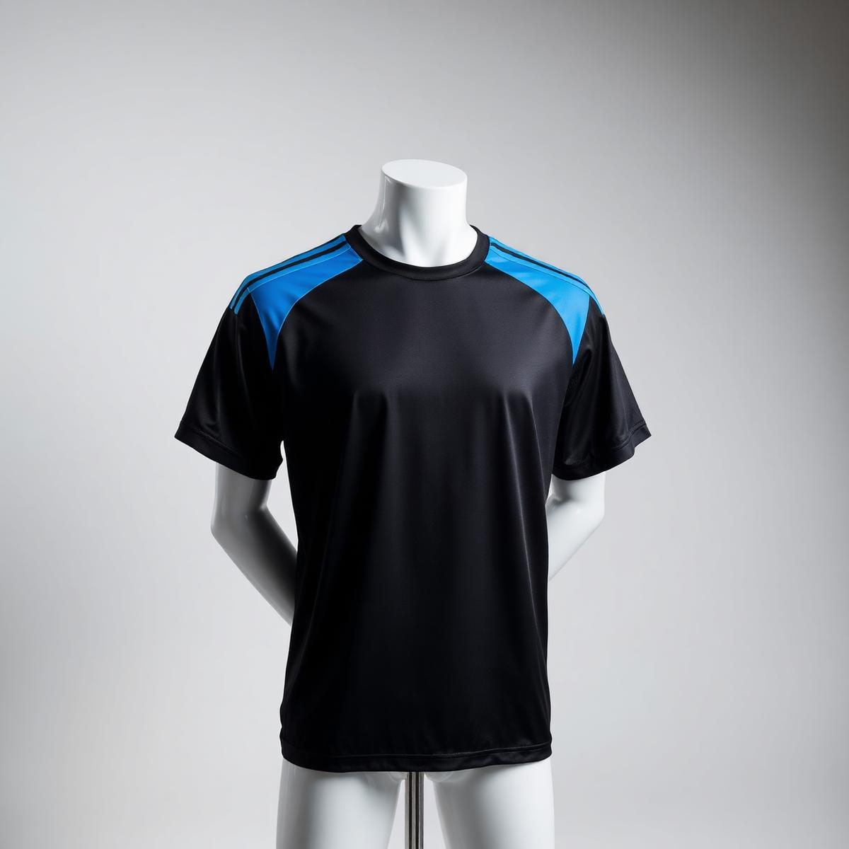 Kit Handball · Black Shoulder — maillot personnalisé IA SPORTS
